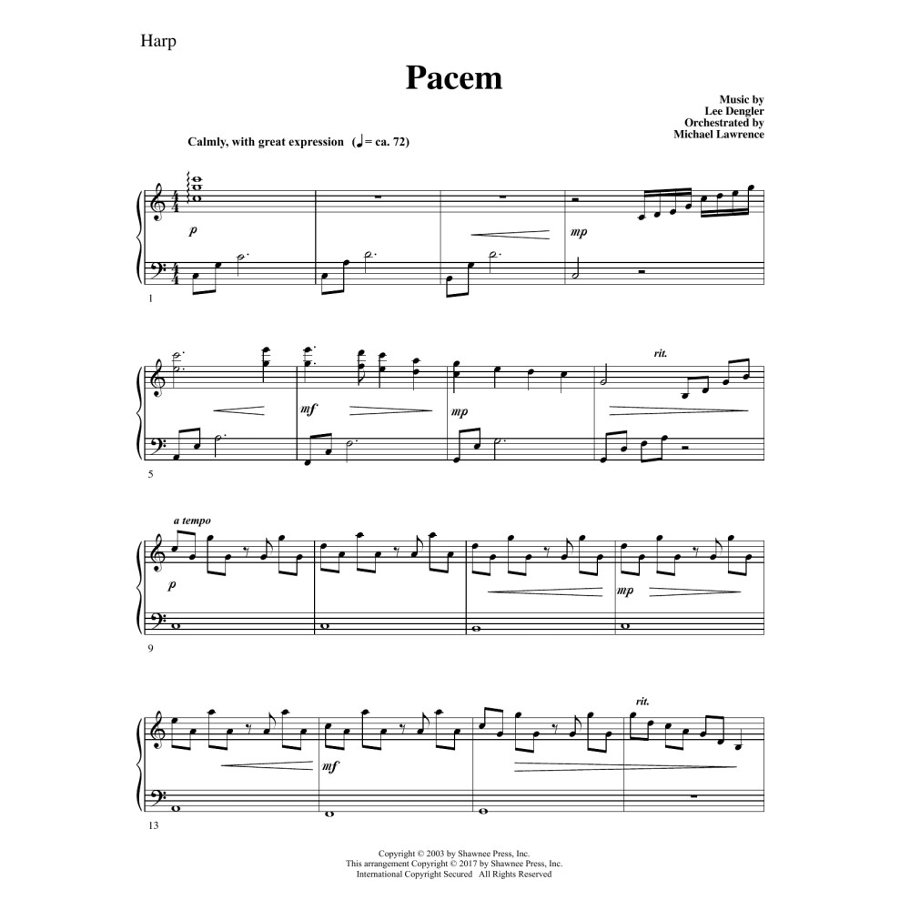 Pacem - Harp